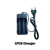 삼성 충전식 배터리 INR18650 25R 20A 리튬 스크루드라이버 손전등 3.6V 2500mah 1-20PCs, 08 1pcs Charger
