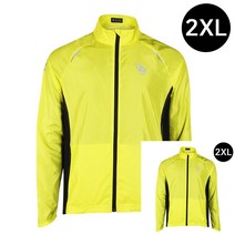 윌리 자전거 경량 바람막이 점퍼 네온옐로우 2XL 자전거방풍자켓 자전거바람막이 윈드브레이커