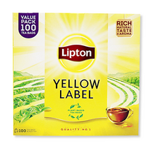 립톤 옐로우라벨 홍차 (2gx100T), 18개, 100매입, 200g