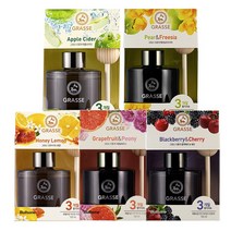 불스원 그라스 디퓨저 105ml 차량용 방향제, 자몽 앤 피오니