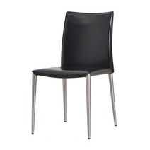 [하이파가구] 주노/ 천연가죽의자 식탁의자 색상4, 색상:베이지