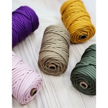 6.5mm 40yard 530g 무광 굵은 폴리에스터 우동끈 로프 우동실, No.10