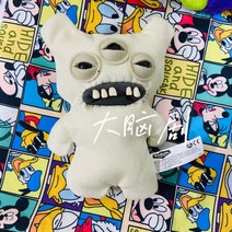 Fuggler 이빨 몬스터 괴물 인형 푸글러 퍼글러, B  (박스없음), 25cmcm