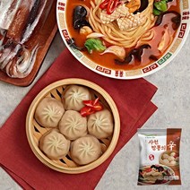 천두식품 [천두식품] 전자렌지용 간편 찐만두 1인분 168g 5봉(갈비/사천짬뽕 택1), 전자렌지용 사천짬뽕맛 찐만두 168g 5봉