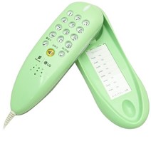 지앤텔 GS-696 연두 벽걸이전화기 유선전화기