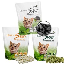 퀸오브샌드 녹차/숯/오리지널 고양이 두부모래 7Lx6개(1BOX), 숯, 1BOX