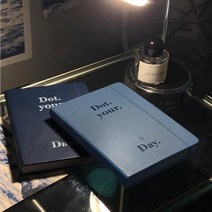[하이모리] 비온뒤 2023년 Dot Your Day Diary [날짜형 다이어리 플래너 일기장 스케줄러], 네이비 레인