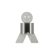다용도 스마일 후크걸이 그레이 1P 벽후크/벽홀더/벽부착행거/부착형고리/접착걸이, 상세페이지 참조