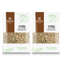 인차 국내산 깐메밀 메밀 모밀, 2개, 500g