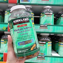 캐나다 알레스카 살몬 연어 피쉬 오일 1200mg 320정