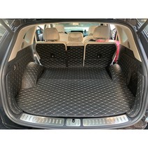 블루아이 포르쉐 뉴 카이맨 차박 풀커버 트렁크매트, 커피