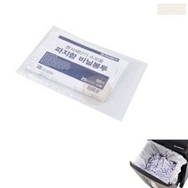 68x62cm 세절기 비닐 봉지 50매 파쇄기 세단기 비늘 봉투 파지 봉다리