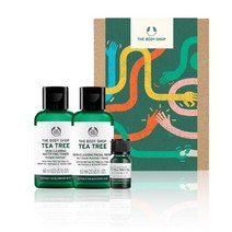 더바디샵 티트리 미니 토너 60ML + 미니 훼이셜 워시 60ML + 티트리 오일 10ML 3종 선물세트(선물포장), 1