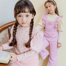 베베쥬 로즈플라워티셔츠