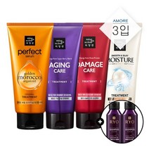 아모레퍼시픽 미쟝센 트리트먼트 330ml 1+1+1 (옵션) (+사은품증정), 02 에이징케어 3개