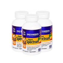 엔자임메디카 Spectrum DPP4 소화효소제 리파아제 아밀라제 120베지캡슐 3팩, 1개, 기본
