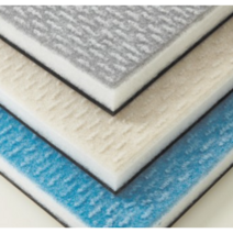 방염보드 두께 3cm 접착식 50cm x 50cm 셀프시공 방음보드 방음재 흡음재 편리한시공, 5개, 그레이