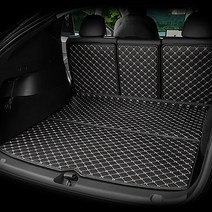 아이칸 아반떼MD / 아반떼AD / 아반떼CN7 트렁크매트 퀄팅 가죽 자동차, 브라운, 아반테 MD_트렁크바닥매트, 현대