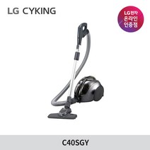 LG전자 싸이킹 파워 진공청소기 C40SGY 샤이니실버