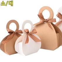 여자친구 깜짝선물 핸드백 종이 선물백 5개 우편봉투, 대 - 브라운