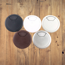 전선캡 홀캡 책상타공커버 책상 구멍 마개 마감 캡 50mm 원형 커버, 흰색