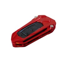 프로라이더스 커스텀 21년이후 PCX 스마트 키케이스 키커버 키홀더, 레드