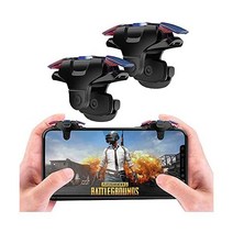 YEVIOR [1 쌍 ] 모바일 게임컨트롤러 Trigger for iPhone 아이폰 Android PUBG 휴대폰 게이밍 조이스틱 4 Fingers 작동 with Sensit