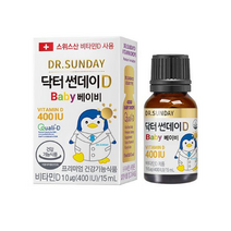 닥터썬데이D 베이비 400IU, 8개, 15ml
