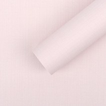 새로고침 만능풀바른벽지 합지 KS93431-3 샤베트 페일핑크, 일반풀바른벽지, 320cm