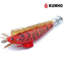 삼봉에기 심해 한치 갑오징어 무늬오징어 케이무라 9cm 11cm, 레드화이트