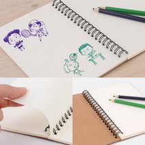 무지노트 그림노트 그림그리는노트 스프링노트