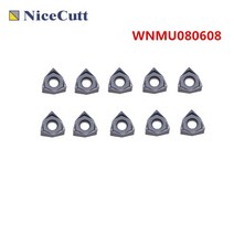 WNMU080608 홀더 밀링 인서트 MFWN90 선반 공구 커터 용 색인 절단 10개, 01 10pcs WNMU080608ZER