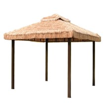 WARM조립식 파고라 테라스 옥상 정원 휴게 쉼터 직원 휴게실 정자 야외 미니 이동식 빌딩 상가, 3.5X3.5m