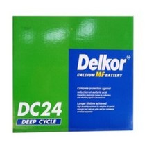 델코 DC 24 70Ah 캠핑카 딥사이클밧데리 산업용 레저용 카라반, DC24  70Ah, 폐배터리반납안함