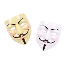 연극 공연 의상소품 브이포 가면 2개 무도회가면 영화, 아이보리