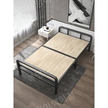 원목 고급 간이 침대 노인 보조 1인용, 폭 70cm