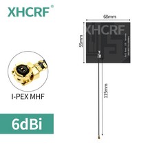 통신용 4G 임베디드 안테나 LTE FPC IPX 모듈 마더보드용 고 이득 전 방향 5 개, 01 TX4G-FPC-6859