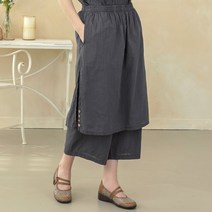 [디얼마미] 슬아 랩통바지 미시옷 빅사이즈 엄마옷 중년 여성 마담