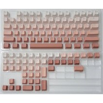 사오파오 루즈 LED투과 키캡 PBT OEM 이중사출, 정각 123키