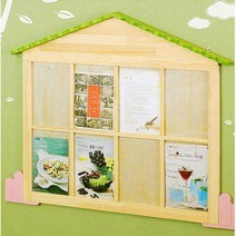 어린이집 유치원 a4 아크릴 원목 게시판 벽메뉴판제작, 1개, 03.MEMO