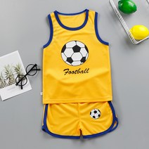 FANSYLI 아동농구복세트중대아동복세트농구복조끼아동복 6F