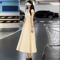 클리세앙 모던 프리미엄 V 넥 롱 원피스 / 빅사이즈