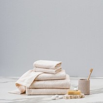 모던하우스분당점프리미엄 터치 텐셀혼방 세면타월 40X80cm BG0121023, 내추럴