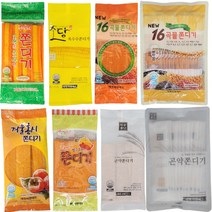 놀면뭐하니 쫀드기 목포 쫀드기장인 황박사 추억의쫀드기 곤약 초당옥수수 쫀득이 쫀디기, 16곡물쫀디기(120g)
