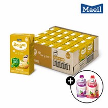 매일유업 요미요미 튼튼주스 배도라지차 125ml 24팩 + 요미 야채와과일 2EA 증정 (빨강/보라 랜덤), 단품없음