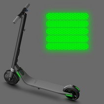 전동킥보드 부품 4pcs 반사 스티커 Ninebot ES1 ES2 ES3 ES4 E22 E25 시리즈 전기 스쿠터 6 색 PVC 킥 스쿠, 04 Green_01 CHINA