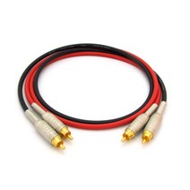 RC005-ST RCA 2선 1조 50Cm 카나레 [정품] GS-6 F-10 커넥터 무산소동선 OFC 스테레오 오디오 인터케이블