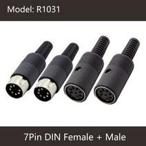 전동 전기 10 개 3/4/5/6/7/8/13 핀 DIN 커넥터 수/암 플러그 잭 소켓 섀시 케이블 마운트 플라스틱 손잡, 17 5xM 5xF 7Pin