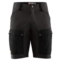 피엘라벤 캡 쇼츠 등산 반바지 등산 캠핑 (블랙 스톤그레이)