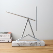 키네틱 아트 전자운동 모빌 책상 장식품 소품 스윙잉스틱, 충전식 B형